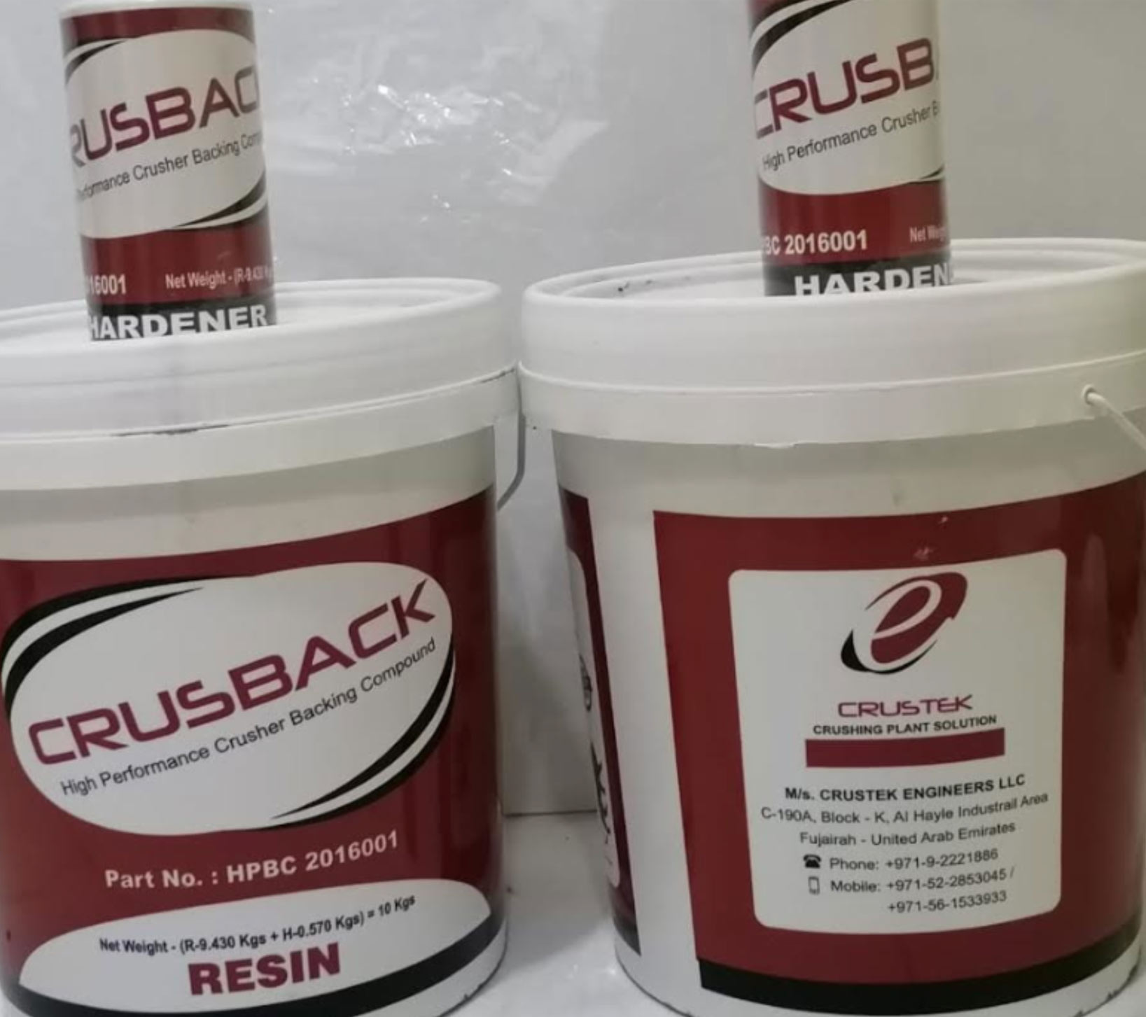 High Performance Backing Compound