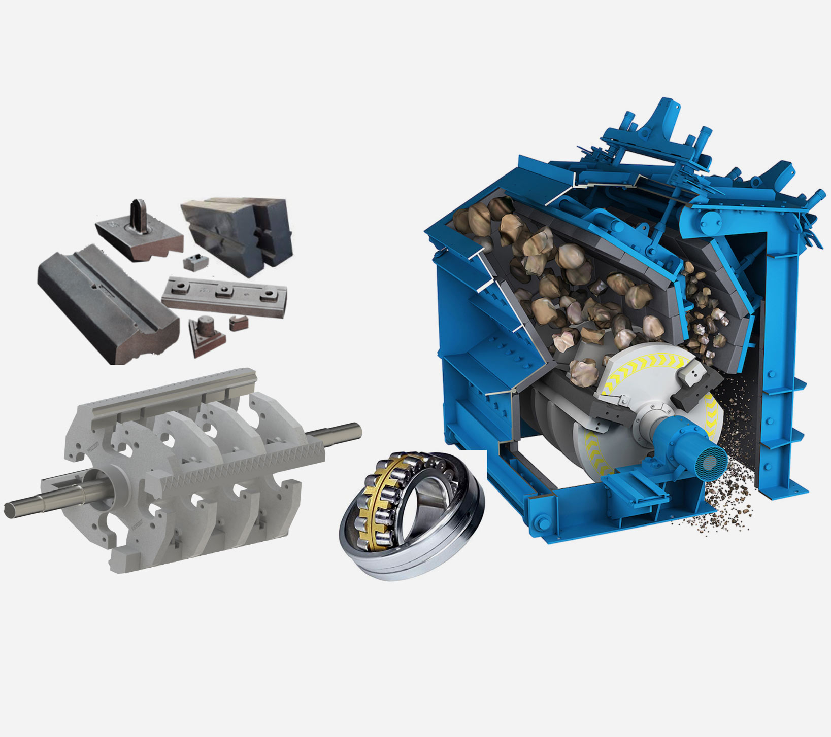 Horizontal Shaft Impactor & Parts