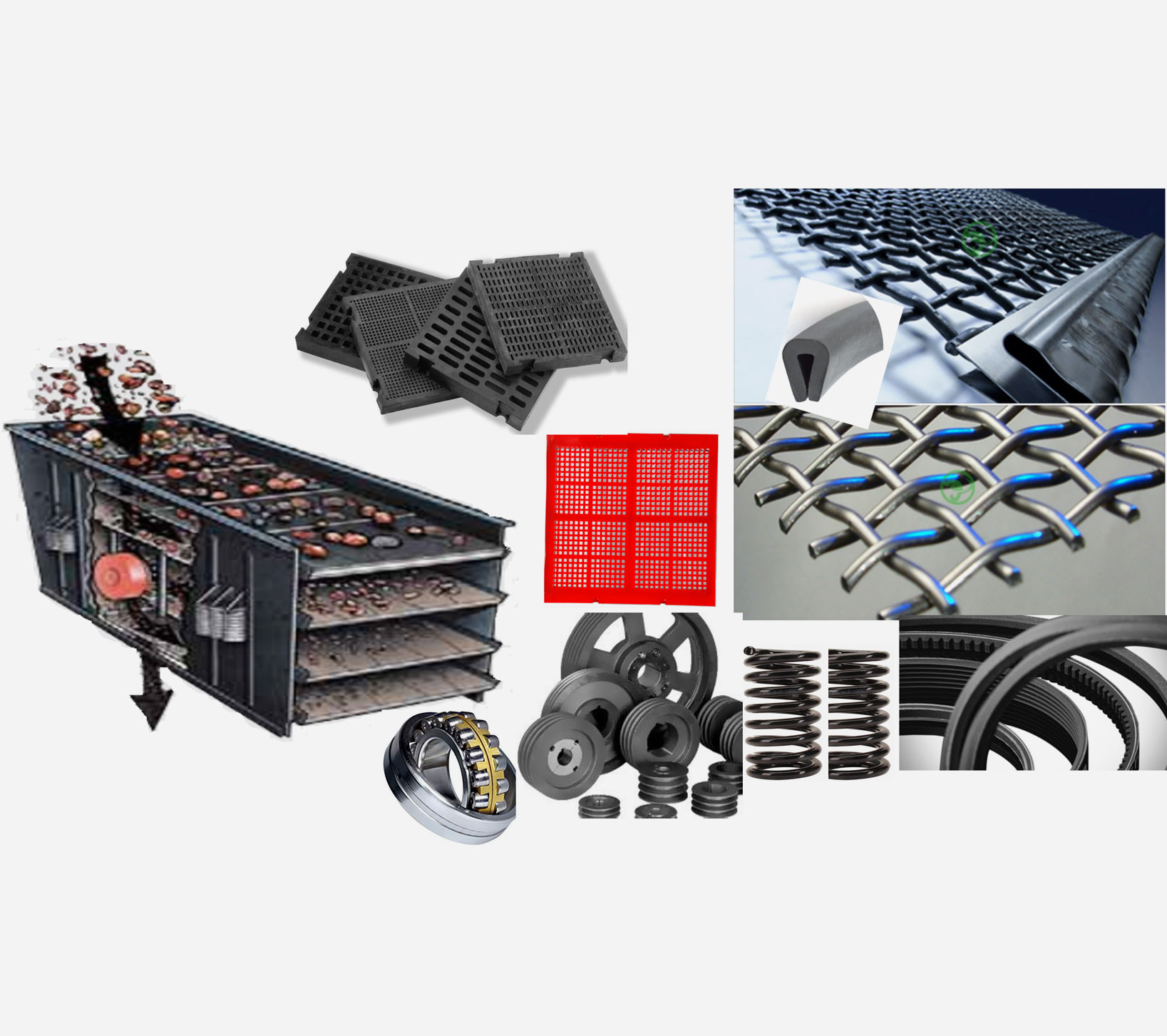 Vibrating Screen & Parts